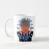 Mug Anti Donald Trump 2016 Élections non sur le terrai (Gauche)