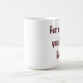 Mug Anti Fourrure - La Fourrure Vous Fait Paraître Gro (Centre)