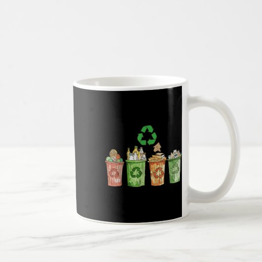 Mug Anti-Littérature Pas d'environnement Protec De l'e (Droite)