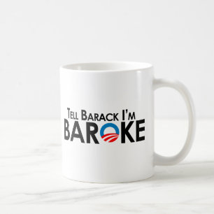 Mug Anti-Obama - dites Barack Im Baroke