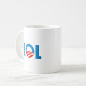 Mug Anti-Obama - LOL (Devant gauche)