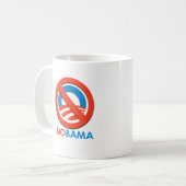 MUG ANTI-OBAMA - NOBAMA (Devant gauche)