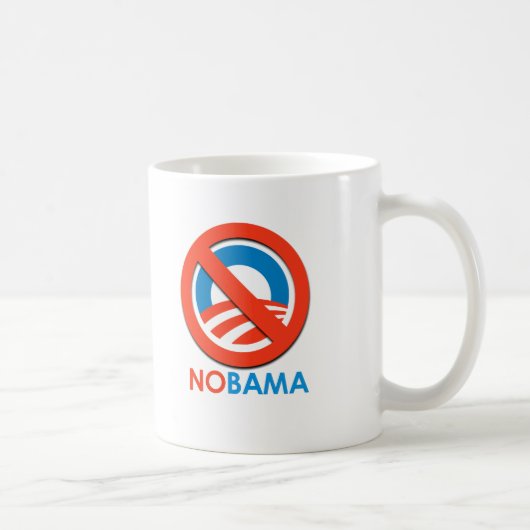 MUG ANTI-OBAMA - NOBAMA (Droite)