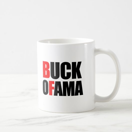 Mug Anti-Obama - T-SHIRT du MÂLE OFAMA (Droite)