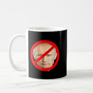 Mug Anti Poutine Russie Pro Ukraine, soutien à la libe
