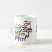Mug Anti Rainbow Sheep (Devant gauche)