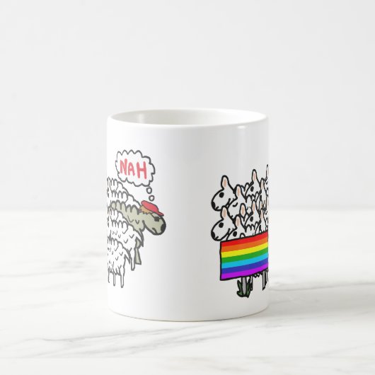 Mug Anti Rainbow Sheep (Centre)
