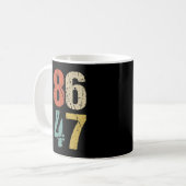 Mug Anti-Trump - 86 47 I (Devant gauche)