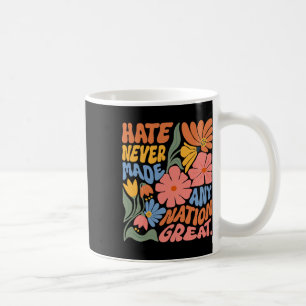 Mug Anti Trump Floral Democratique Président libéral
