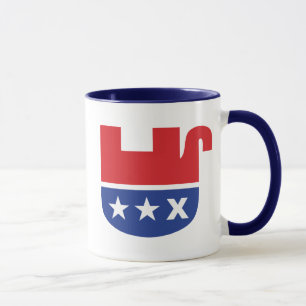 Mug Anti Trump GOP républicain mort éléphant
