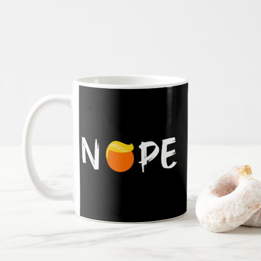 Mug Anti-Trump - Nope Edition II (Avec donut)