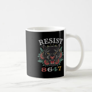 Mug Anti Trump Résiste À La Chemise 8647 Motif Floral
