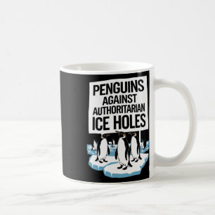 Mug Anti Trump Résiste aux pingouins contre les autori