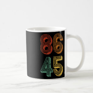 Mug Anti Trump T Shirt 86 45 Résister No Donald Retro