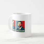 Mug Anti Trump Vance - bizarre et bizarre (Devant gauche)
