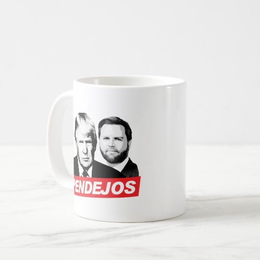 Mug Anti Trump Vance - Pendejos (Devant gauche)