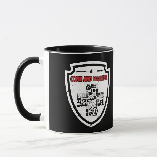 Mug Anti Vaccine Mandate Come Make Me No Forced Vax (Gauche)