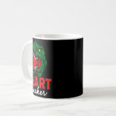 Mug Anti Valentines Day Single Heart Breaker T Rex Di (Devant gauche)