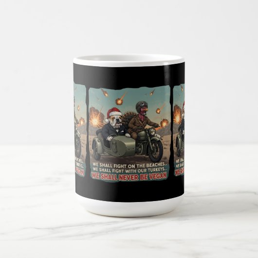 Mug Anti végan cool (Centre)