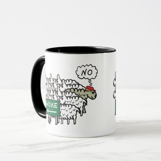 Mug Anti-Woke (Devant gauche)