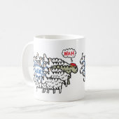 Mug Anti Woke Sheep (Devant gauche)