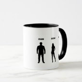 Mug Anti woke t-shirt (Devant droit)