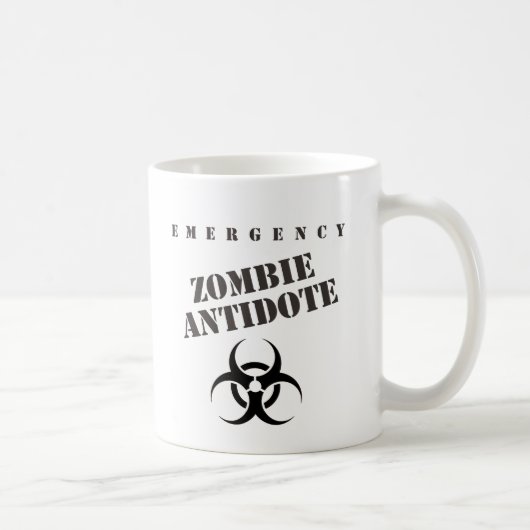 Mug Antidote de zombi de secours (Droite)
