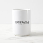 Mug Antifragiles - Ça s'améliore avec le chaos (Centre)