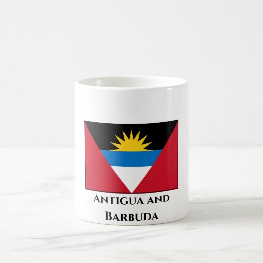 Mug Antigua et Barbuda Flag (Centre)
