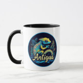 Mug Antigua Island Caribbean Gecko (Gauche)