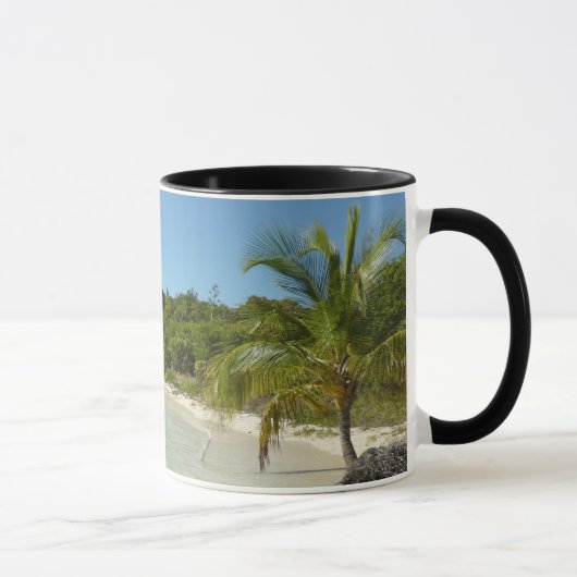 Mug Antiguan Beach Beautiful Tropical Landscape (Droite)