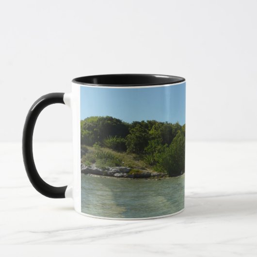 Mug Antiguan Beach Beautiful Tropical Landscape (Gauche)