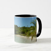 Mug Antiguan Beach Beautiful Tropical Landscape (Devant droit)