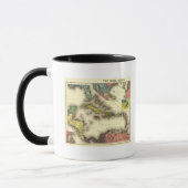Mug AntillesCarte panoramiqueAntilles (Gauche)