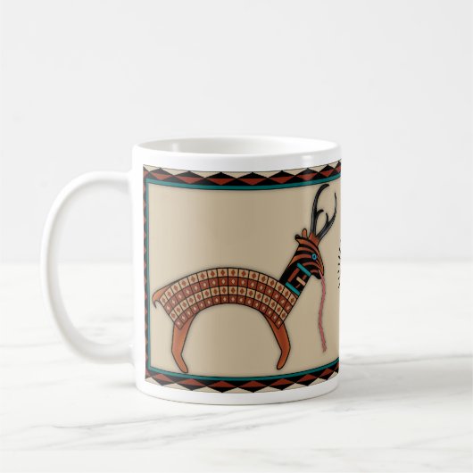 Mug Antilope antique (Gauche)