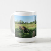 Mug Antilope pâturant (Devant gauche)