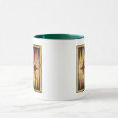Mug Antique Backgammon Game Board par Ethan Harper (Centre)