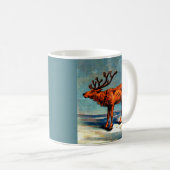 Mug antique caribou (Devant droit)