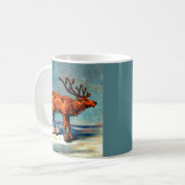 Mug antique caribou (Devant gauche)