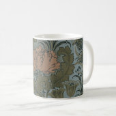 Mug Antique Fleur Morris Jardin Fond d'écran Floral (Devant droit)