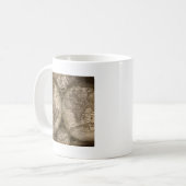 Mug Antique Historique Ancien Monde Atlas Continents (Devant gauche)