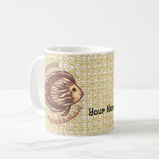 Mug Antique pêcheur (Devant gauche)