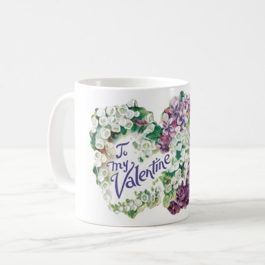Mug Antique Valentine (Devant gauche)