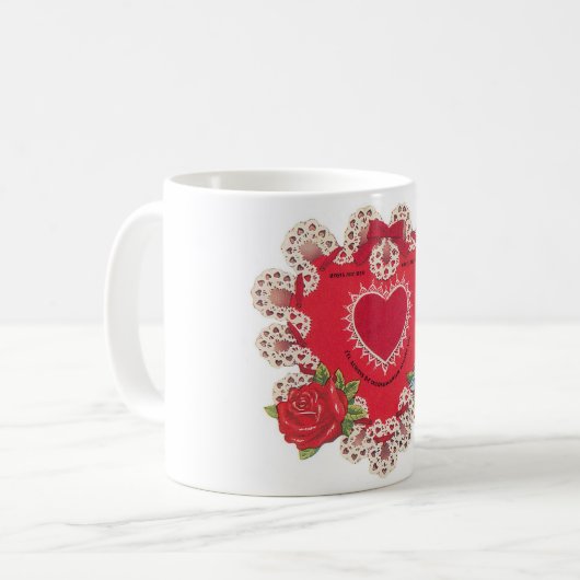 Mug Antique Valentine (Devant gauche)