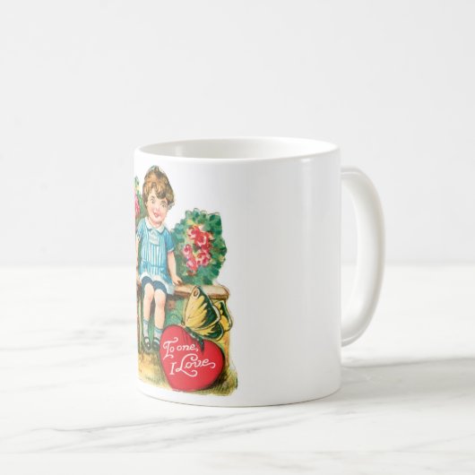 Mug Antique Valentine (Devant droit)