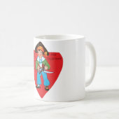 Mug Antique Valentine (Devant droit)