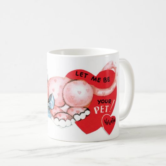 Mug Antique Valentine (Devant droit)