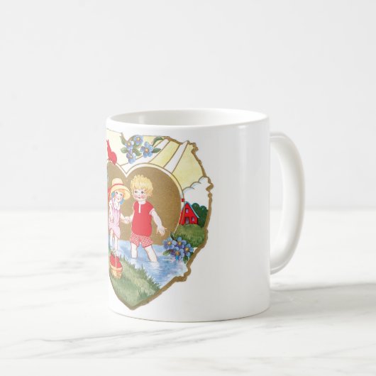 Mug Antique Valentine (Devant droit)