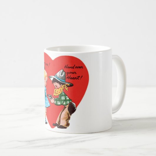 Mug Antique Valentine (Devant droit)