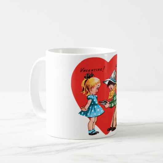 Mug Antique Valentine (Devant gauche)